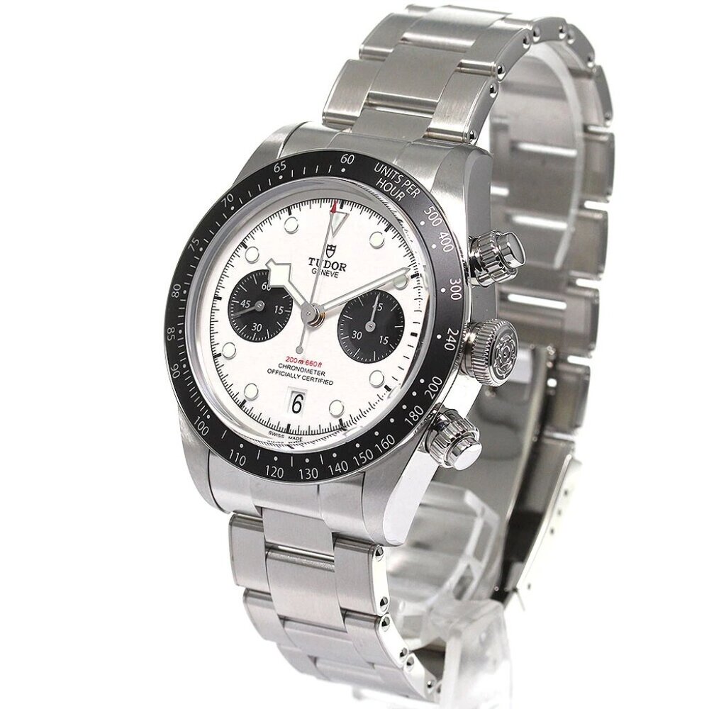 TUDOR Black Bay Chrono 79360N Date White / black Dial Automatic Men's_799682 - Picture 1 of 7